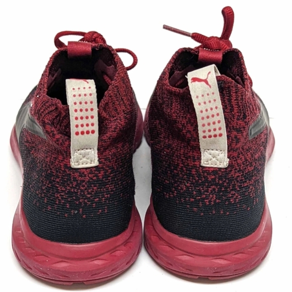 Puma Vigor Evoknit FS Red/Black Sneakers Men's Size 8.5 MSRP $64.95 - Picture 2 of 9